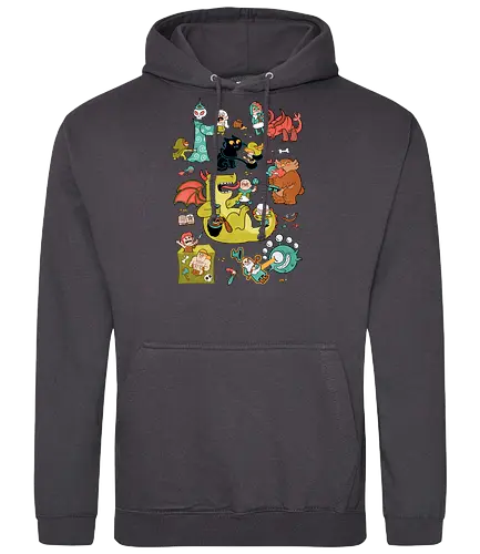 Total Party Kill - tpk, Pen and Paper, Dungeons, dragons, roleplaying games, rollenspiele - Standard Hoodie