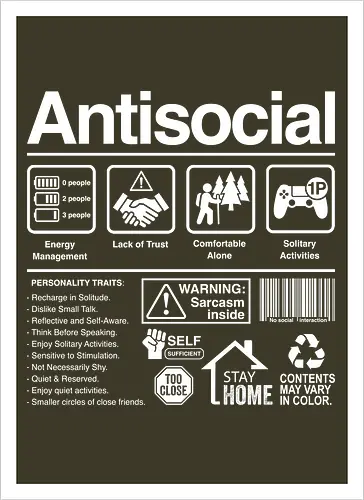 Antisocial label