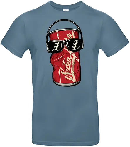 Dancing Atomic Can - video game, 80s, 90s, atomic, brotherhood, cola, dancing, gamer, gaming, ghoul, post apocalyptic, rpg, soda, survivor, atom punk - Standard T-Shirt
