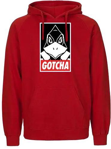 Gotcha64 - star, fox, game, roll, bunny, fox, falco, retro, demonigote, nostalgia - Fairtrade Hoodie