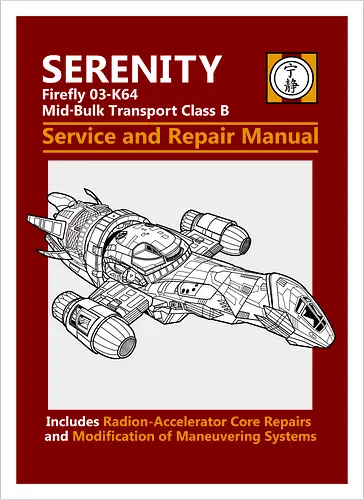 Spaceship Repair Manual - Cult Sci-Fi Transport Class B