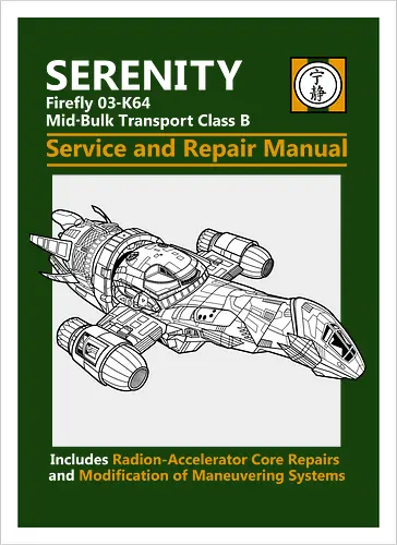 Spaceship Repair Manual - Cult Sci-Fi Transport Class B