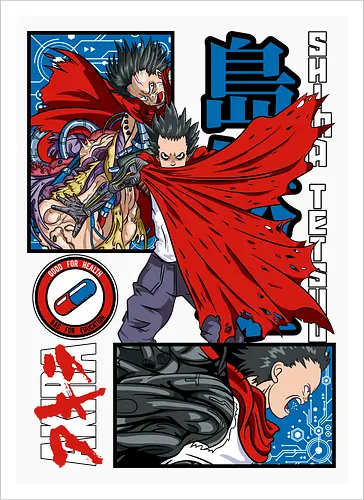 Tetsuo Shima Akira Rage Unleashed