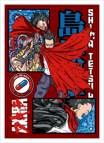 Tetsuo Shima Akira Rage Unleashed
