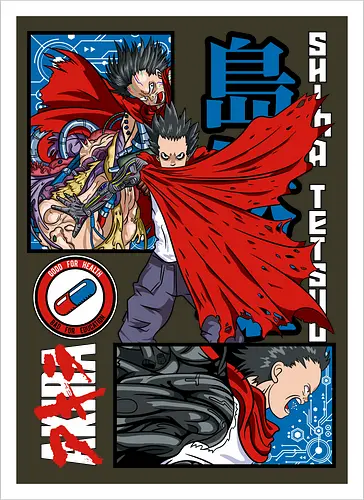 Tetsuo Shima Akira Rage Unleashed
