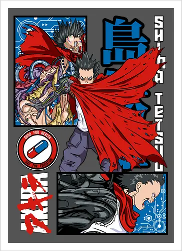 Tetsuo Shima Akira Rage Unleashed