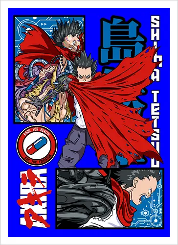 Tetsuo Shima Akira Rage Unleashed