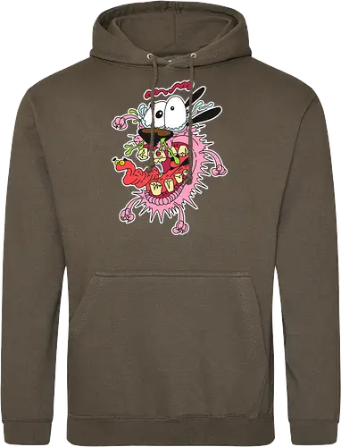Freaky Pinker Hund - Surreale Cartoon Horror Underground