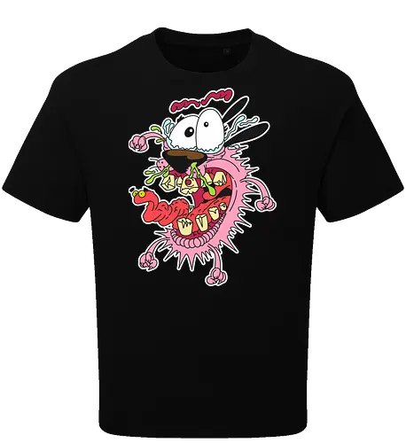 Freaky Pinker Hund - Surreale Cartoon Horror Underground