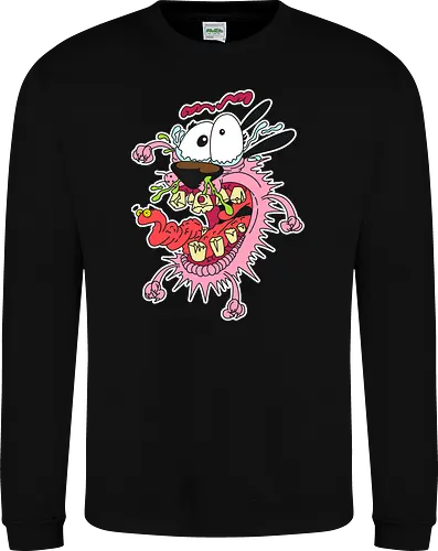 Freaky Pinker Hund - Surreale Cartoon Horror Underground