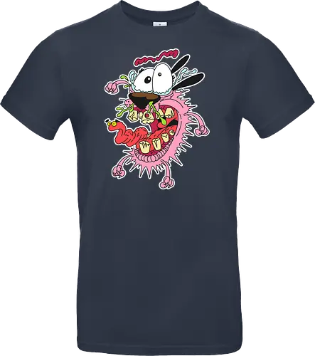 Freaky Pinker Hund - Surreale Cartoon Horror Underground