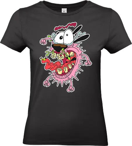 Freaky Pinker Hund - Surreale Cartoon Horror Underground