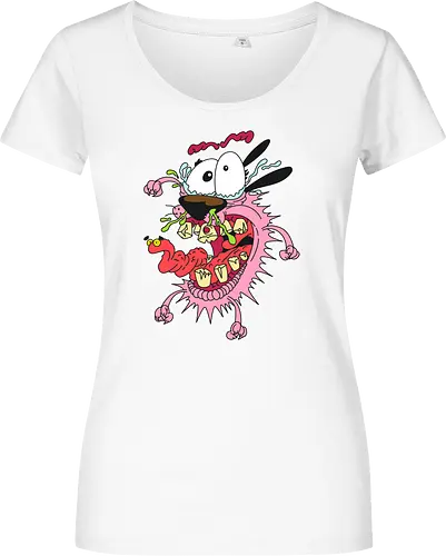 Freaky Pinker Hund - Surreale Cartoon Horror Underground