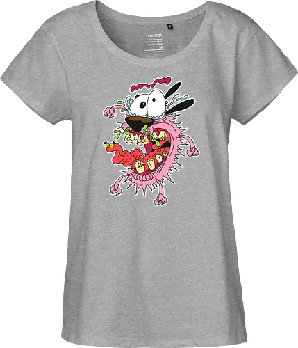 Freaky Pinker Hund - Surreale Cartoon Horror Underground