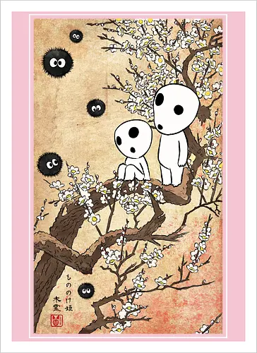 Tree spirits meet the soot sprites