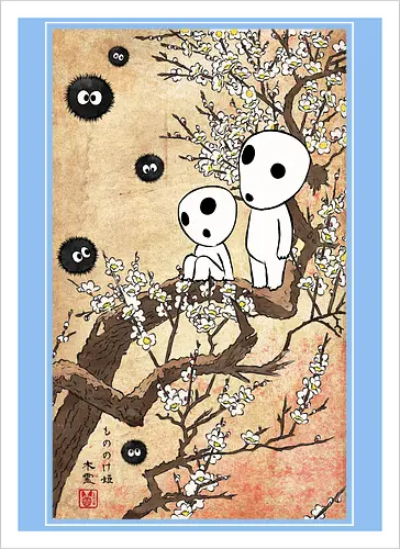 Tree spirits meet the soot sprites