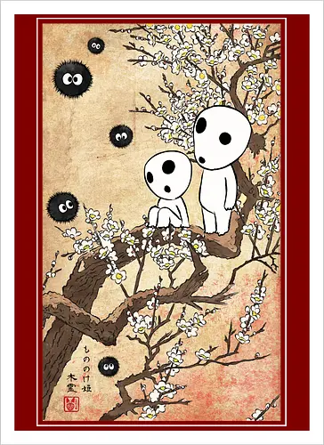 Tree spirits meet the soot sprites