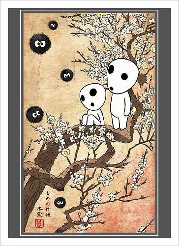 Tree spirits meet the soot sprites