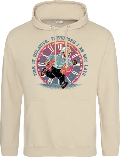 The Relativity of Time - Physicist, scientist, science, time, movie, mash up, adventure, funny, cute - Standard Hoodie