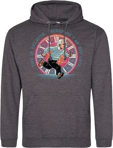 The Relativity of Time - Physicist, scientist, science, time, movie, mash up, adventure, funny, cute - Standard Hoodie