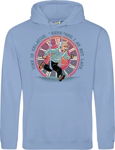 The Relativity of Time - Physicist, scientist, science, time, movie, mash up, adventure, funny, cute - Standard Hoodie