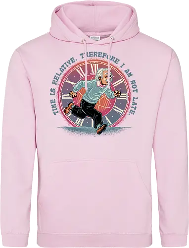 The Relativity of Time - Physicist, scientist, science, time, movie, mash up, adventure, funny, cute - Standard Hoodie