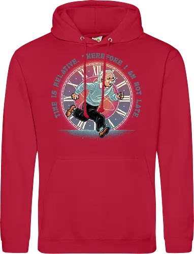 The Relativity of Time - Physicist, scientist, science, time, movie, mash up, adventure, funny, cute - Standard Hoodie