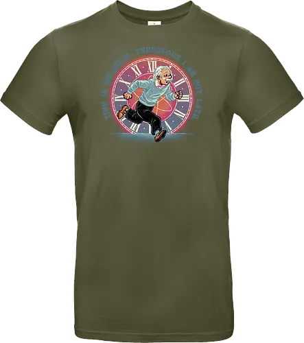 The Relativity of Time - Physicist, scientist, science, time, movie, mash up, adventure, funny, cute - Standard T-Shirt