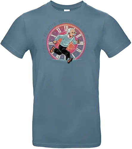 The Relativity of Time - Physicist, scientist, science, time, movie, mash up, adventure, funny, cute - Standard T-Shirt