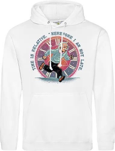 The Relativity of Time - Physicist, scientist, science, time, movie, mash up, adventure, funny, cute - Standard Hoodie