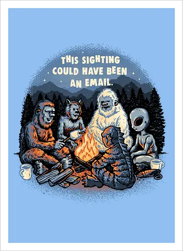 This sighting could have been an email