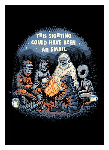 This sighting could have been an email