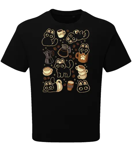 Cute Cats and Coffee Lover