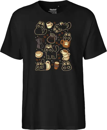 Cute Cats and Coffee Lover