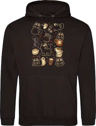 Cute Cats and Coffee Lover