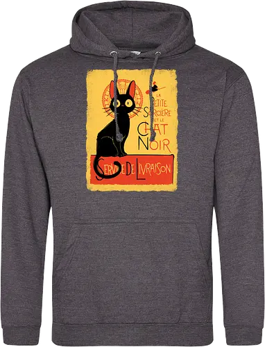 Black Cat & Little Witch - Vintage Parisian Anime
