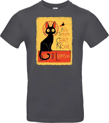 Black Cat & Little Witch - Vintage Parisian Anime