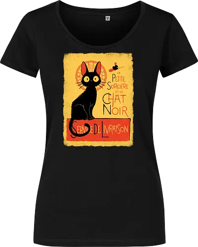 Black Cat & Little Witch - Vintage Parisian Anime