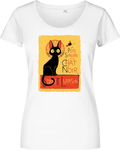 Black Cat & Little Witch - Vintage Parisian Anime