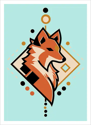 Graphic fox