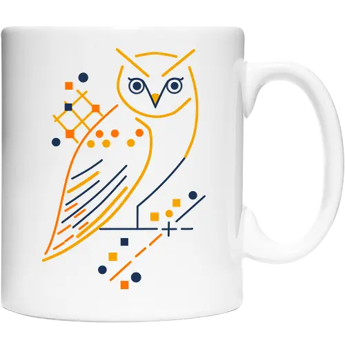 Graphic owl