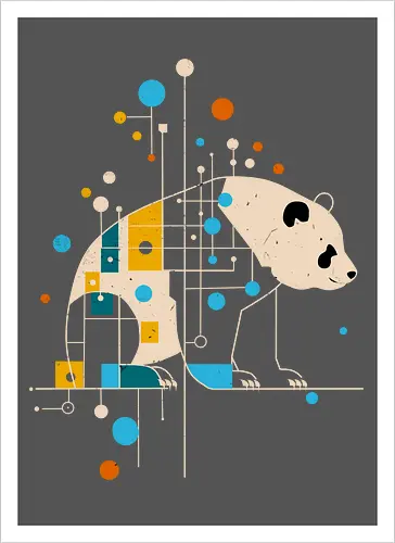 Graphic panda