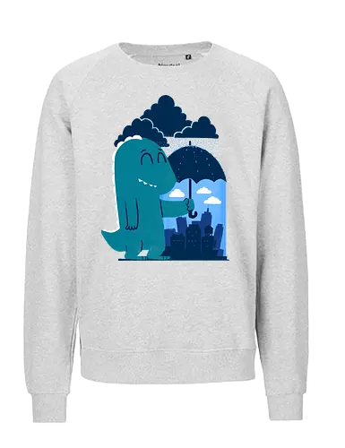 This is MY city - Kaiju, kawaii, monster - Fairtrade Sweatshirt