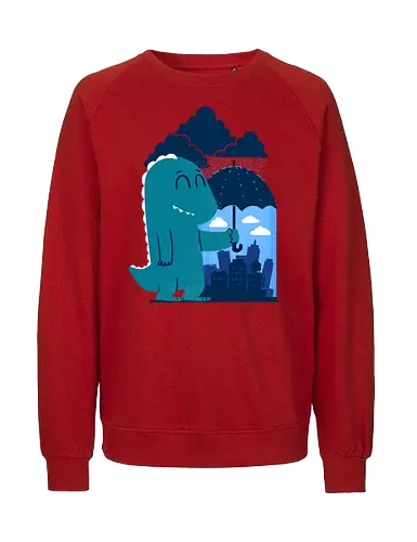 This is MY city - Kaiju, kawaii, monster - Fairtrade Sweatshirt