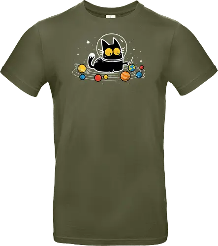 Cat Among the Planets - Space Kitten