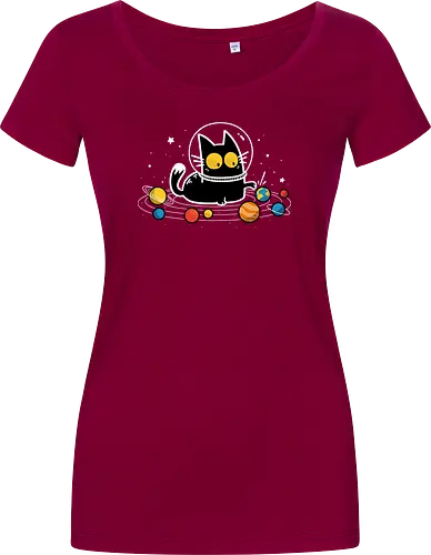 Cat Among the Planets - Space Kitten