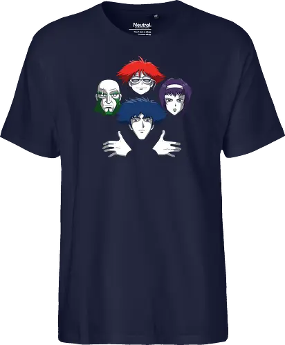 Space Cowboys Quartet - Anime Rock Mashup Art