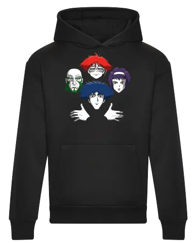 Space Cowboys Quartet - Anime Rock Mashup Art