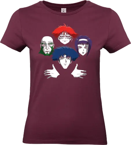 Space Cowboys Quartet - Anime Rock Mashup Art