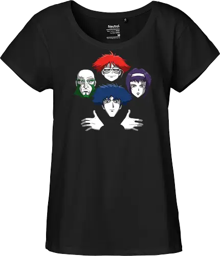 Space Cowboys Quartet - Anime Rock Mashup Art